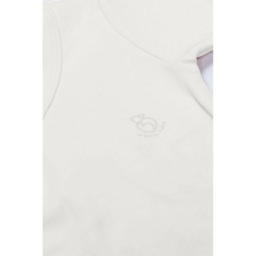Bistyle Bistyle Organik Natural Basic Style Kruvaze Uzun Kol Body BS17102 Ekru
