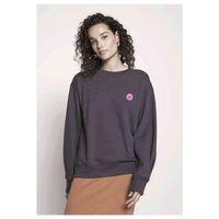Amoled Flower 3 Baskılı Füme Antrasit Kadın Sweatshirt