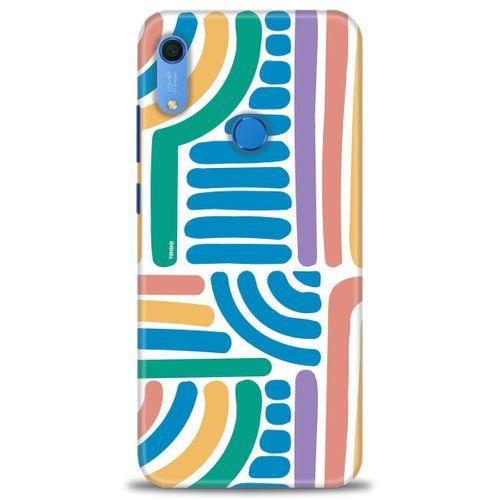Huawei Y6S Kılıf HD Baskılı Kılıf - Joy + Tam Ekran Koruyucu