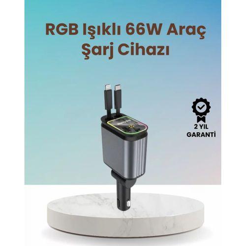 Bmw, Mercedes, Audi, Volkswagen Araçlar İçin 4’ü 1 Arada Hızlı Şarj Cihazı