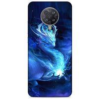 İnfinix Note 7 Kılıf Dragons (36) Glitter Kılıf Ejderha Ateşi