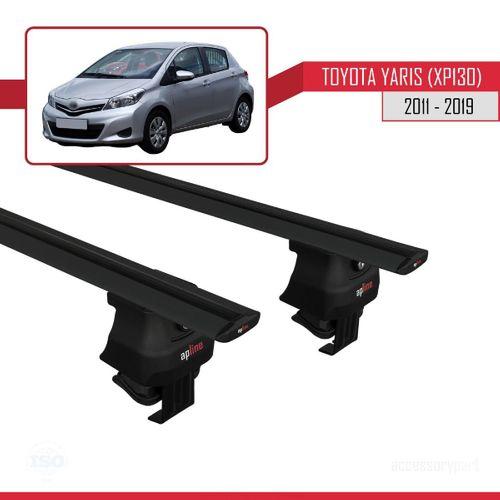Toyota Yaris / Vitz (XP130) 2011-2019 Arası ile uyumlu ACE-4 Ara Atkı Tavan Barı SİYAH