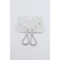 Çoklu Set Küpe - Gümüş