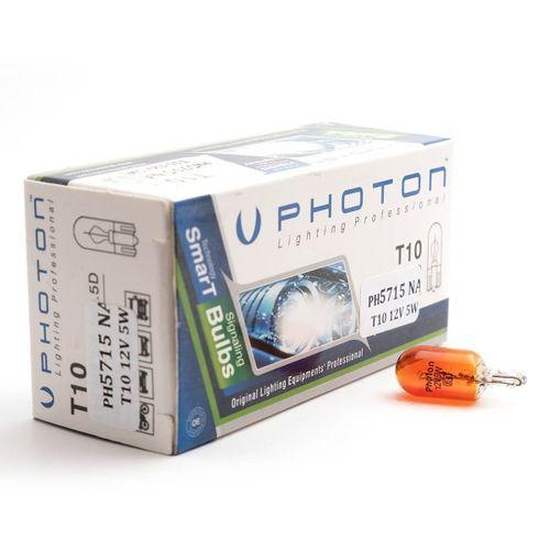 T10 12V Uyumlu W5W Dipsiz Amber Standart