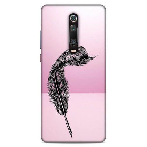 Lopard Xiaomi Redmi K20 Pro Uyumlu Kılıf Tattoo's (29) Arka Koruma Kılıfı Tüy Dövmesi