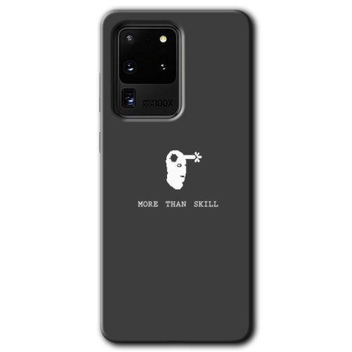 Potkal Hediye Fabrikası Samsung Galaxy S20 Ultra Kılıf HD Desen Baskılı Arka Kapak - Headshot