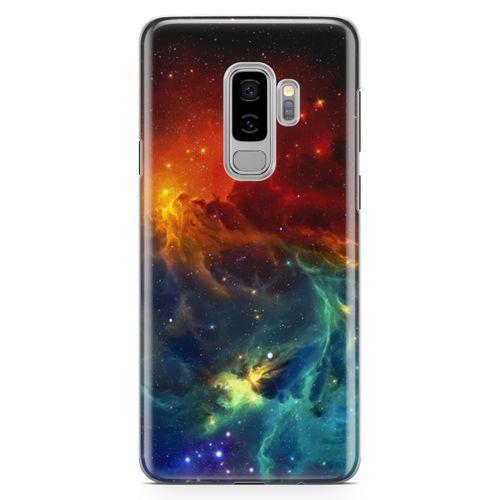 Samsung Galaxy S9 Plus Kılıf Uzayda Girdabı Arka Kapak Koruma Desenli Full Koruyucu