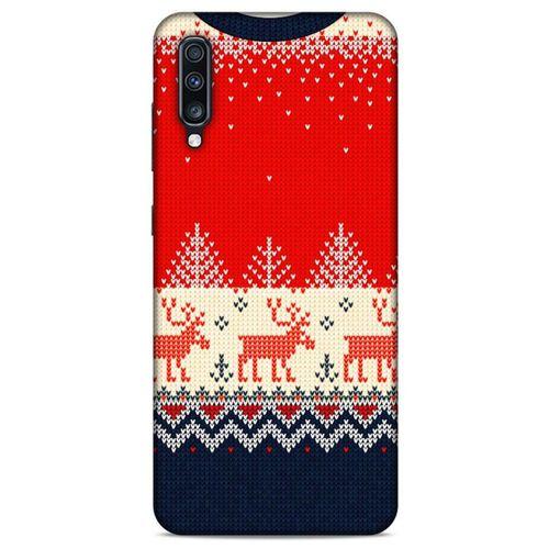 Kazak (23) Desenli Silikon Kapak Samsung Galaxy A70s Kılıf