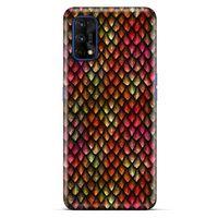 Samsung Galaxy A32 Kılıf Dragons (8) Baskılı Kılıf Ejderha Deri Pembe