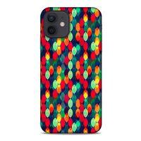 Geometrix 38 Apple iPhone 12 Kılıf Silikon Kapak