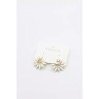 Mineli Küpe - Beyaz