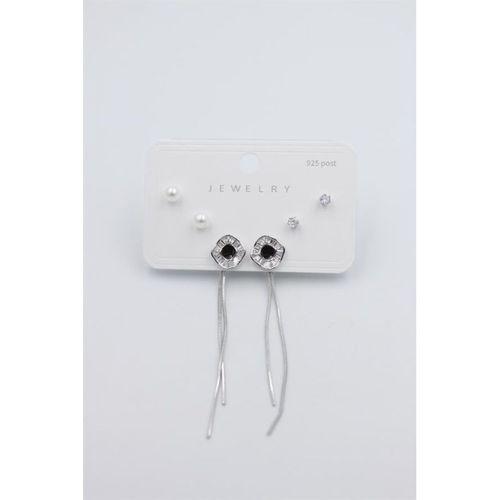 Çoklu Set Küpe - Gümüş