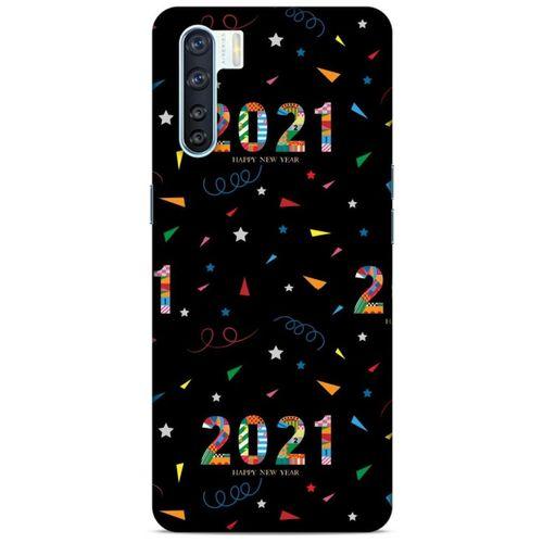 Yılbaşı Süsleri 06 Oppo A91 Kılıf Silikon Kapak