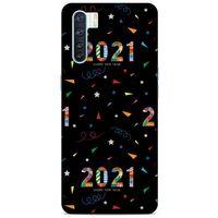 Yılbaşı Süsleri 06 Oppo A91 Kılıf Silikon Kapak