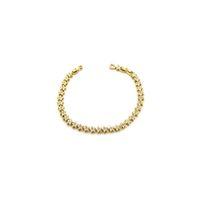 Taşlı Yıldız VİP Bileklik - Altın