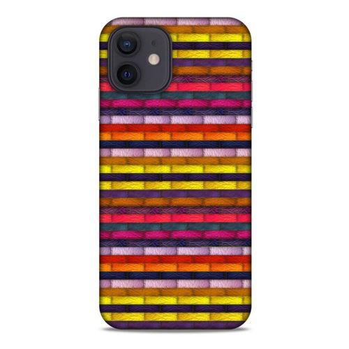 Apple iPhone 12 Kılıf Patchwork (42) Rugged Armor Kılıf Karışık Renkli