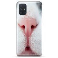 Lopard Samsung Galaxy M51 Uyumlu Kılıf Kediler (20) Koruyucu Kılıf Şirin Burun