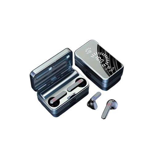 Powerbankli Bluetooth Kulaklık Yüksek Ses Aynalı Çift Dijital Gösterge Ekranı