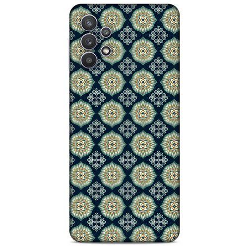 Lopard Samsung Galaxy A32 Uyumlu Kılıf Ethnic Culture (36) Glitter Kılıf
