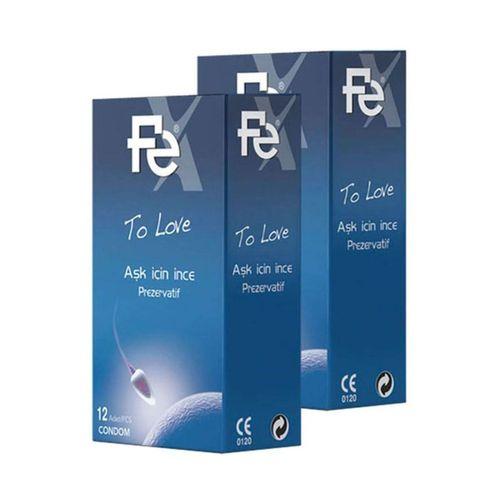 To Love Aşk İçin İnce Prezervatif 12 Li x 2 Adet