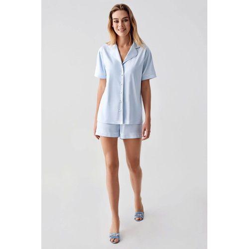 Freshness 324 Kadın 4'lü Sabahlıklı Şorlu Pijama Takımı