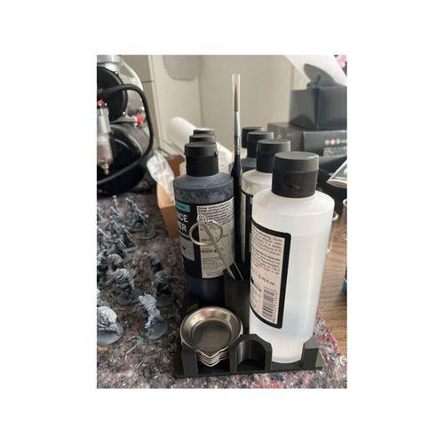 Vallejo Airbrush Şişe Tutucu (Bu ürün Sadece Plastik parçadır - Almadan Önce Soru Sorabilirsiniz)