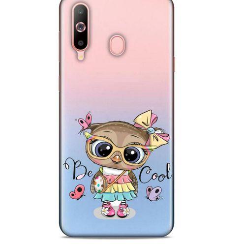 Zoologix (81) Samsung Galaxy M40 Şeffaf Kılıf Silikon Desenli