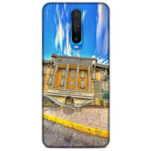 Xiaomi Redmi K30 Kılıf Dünya Mimarisi (39) Liquid Crystal Kılıf WonderWork USA
