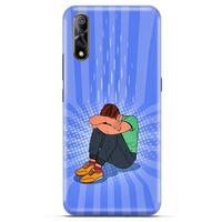 Casper Via F3 Kılıf Depresyon (32) Soft Silikon Kılıf Turuncu Kahve