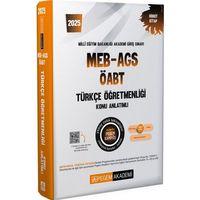 2025 MEB AGS ÖABT Türkçe Öğretmenliği Konu Anlatımlı Pegem Yayınları