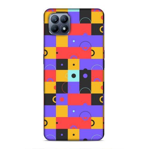 Huawei P40 Lite Uyumlu Kılıf Insomnia (37) Silicone Cover Mor Sarı
