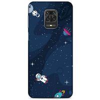 Xiaomi Redmi Note 9 Pro Uyumlu Kılıf Mavi Delisi (23) Ultra Koruma Kılıfı Nasa