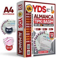2025 YDS Almanca ÖSYM Tıpkı Basım Çıkmış Soru Deneme Paketi 12li Fasikül SETİ