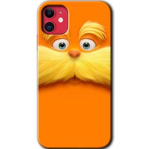 iPhone 11 HD Baskılı Kılıf + 9D Tam Ekran Koruyucu - Garfield