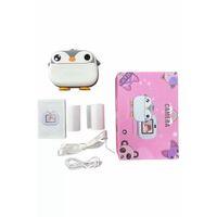 Çocuklara Özel Şirin Tasarımlı Mini Fotoğraf Yazıcısı 3 Adet Rulo Hediyeli