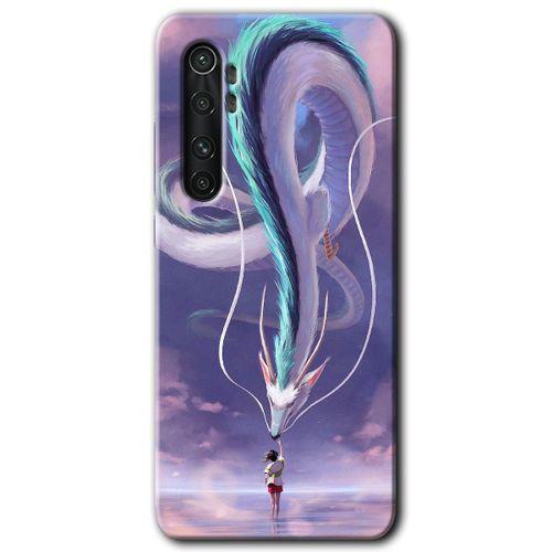 Xiaomi Mi Note 10 Lite Kılıf HD Desen Baskılı Arka Kapak - Dragon Snake