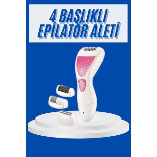 Profesyonel 4in1 Çok Amaçlı Epilasyon Aleti  Pratik Taşınabilir