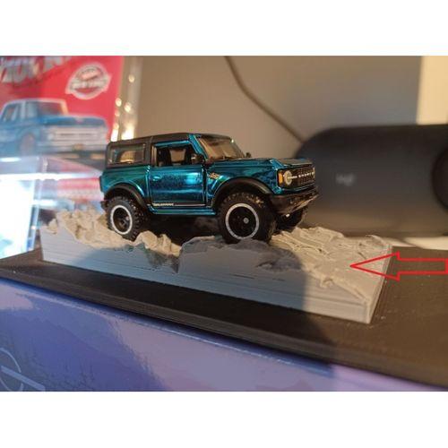 Hot Wheels RLC Ford Bronco Standı Pla Baskı 01103
