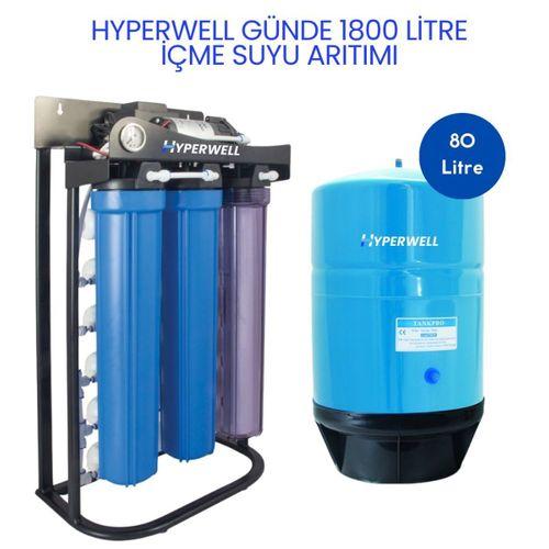 Hyperwell Günde 1,8 Ton Yüksek Kapasiteli Kafe Restoran Tip Su Arıtma Chazı
