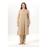 Uzun Kol Yaren Hakim Yaka Yazlık Müslin Tunik Vizon Vzn