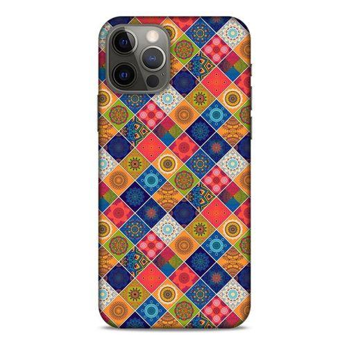 Ethnic Culture (42) Apple iPhone 12 Pro Kılıf Silikon Kapak Desenli