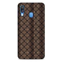 Gömlek (24) Desenli Silikon Kapak Telefon Kabı Samsung Galaxy A40 Kılıf