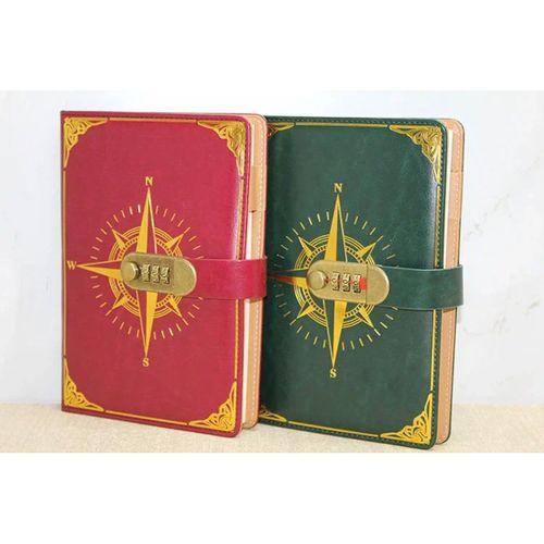 Özel Tasarım Şifreli Deri Defter