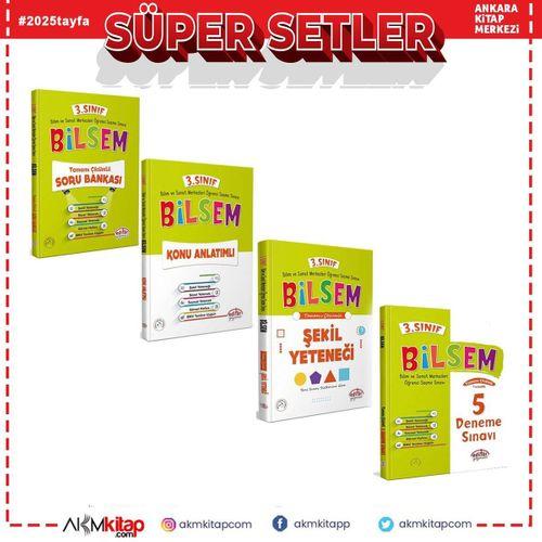 3. Sınıf Bilsem Hazırlık 4 Kitap Set Editör Yayınları