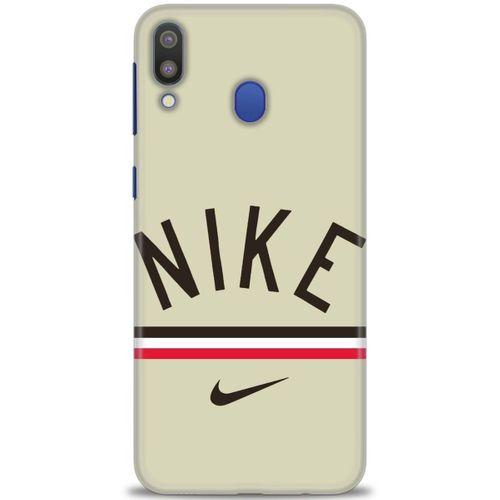 Samsung Galaxy M20 Kılıf HD Baskılı Kılıf - Nike + Tam Ekran Koruyucu
