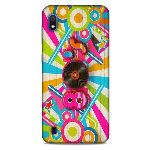 Retro (46) Desen Core Armor Kılıf Renkli Samsung Galaxy A10 Kılıf
