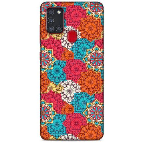 Ethnic Culture (37) Samsung Galaxy A21s Kılıf Silikon Kapak Desenli