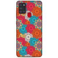 Ethnic Culture (37) Samsung Galaxy A21s Kılıf Silikon Kapak Desenli