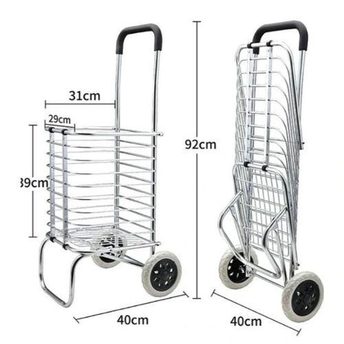 Katlanabilir Taşınabilir Alışveriş Ve Taşıma Arabası