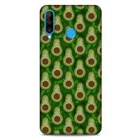 Frutix Avokado 02 Huawei P30 Lite Kılıf Desenli Silikon